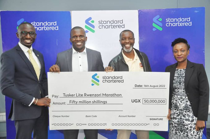 Standard Chartered joins Tusker Lite Rwenzori Marathon